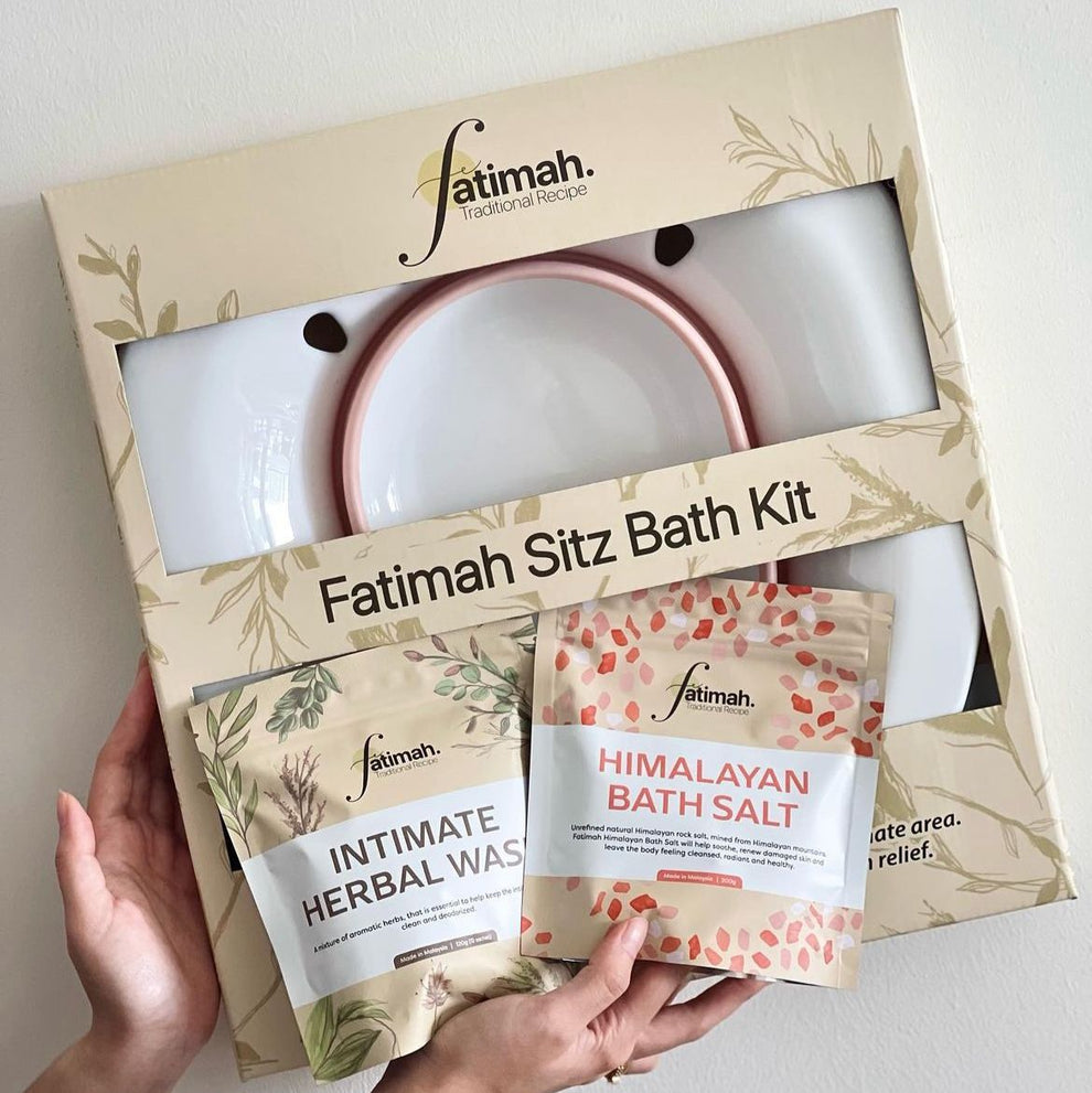 (PreOrder) Fatimah Sitz Bath Kit Fatimah Traditional Recipe Brunei